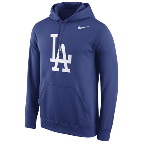 Los Angeles Dodgers Nike Logo Performance Pullover Royal Hoodie